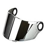 Viseira Capacete LS2 FF358 396 Helt Strada Texx Double Vision FW3 GT Cromada Importada