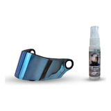 Viseira Capacete Ls2 Helt Iridium Spray Anti Embacante