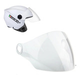 Viseira Cristal Capacete Aberto Ebf Spark Jet