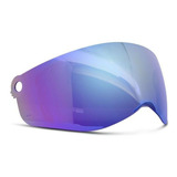 Viseira Dourada Capacete Liberty