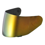 Viseira Dourada Capacete Norisk Ff391 Ff389 Ls2 Ff369 Origin