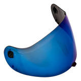 Viseira Espelhada Azul Iridium