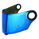 Viseira Espelhada Iridium Azul
