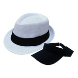 Viseira Fit Azul Chapeu