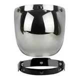 Viseira Flip Capacete Moto Bolha Bubble Custom Old School