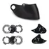 Viseira Fume + Botões + Placa Capacete Mixs Mx5/fokker Fume 
