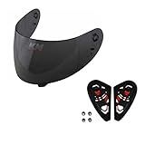 Viseira Fumê Reparo Fixação Compativel MT Thunder E Blade Shox Helt Race Anti Risco Polivisor