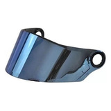 Viseira Ls2 Ff358 Ff396 Helt Str 2 2m Azul Iridium Polivisor