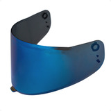 Viseira Original Capacete Peels Spike 2 Azul Iridium C Nf