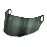 Viseira Para Capacete 2 00m Unissex Motociclista Compatível LS2 FF358 FF396 Helt Strada Texx Action GT S FW3 Cor Fumê Moto Visão