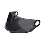 Viseira Para Capacete Espelhada Ls2 FF358 FF392 FF396 FW3 GT Anti Risco Helt Texx Mormaii Fumê