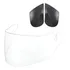 Viseira Pro Tork Cristal Liberty Four 4 + Reparo Lateral