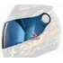 Viseira Shark S500 S500 Air Rsf2 Rsf3 Azul Iridium