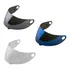 Viseira Shark S650/s700/s800/s900 Azul / Cromada E Cristal