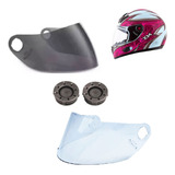 Viseiras Capacete Mixs Fokker