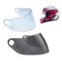 Viseiras Mixs / Fokker / Mx5 Antirrisco Fume + Cristal