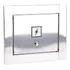 Visor De Energia Embutir Parede Inox Moderno Externo