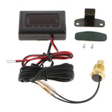 Visor Lcd Digital Para Carro Temperatura Da Água 17 Mm