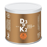 Vit D3 K2 Fonte De Vitaminas D3 K2 Vit A E Vital Âtman Sabor Sem Sabor