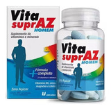 Vita Supraz Homem Com 60 Comprimidos Vitaminas Minerais Sabor Without Flavor