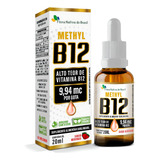 Vitamina B12 Metilcobalamina 9 94mcg Por Gota 20ml Sabor Morango