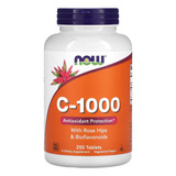 Vitamina C 1000mg Now Foods Rosa