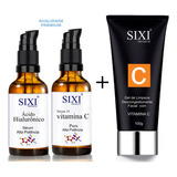 Vitamina C 20 E Ferulic Acido Hialurônico Gel Limpeza