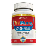 Vitamina C d zinco Tri Mune Tripla Ação 30 Capsulas