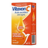 Vitamina C Vitaxon 200mg ml Sabor Caramelo 20ml Original