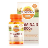 Vitamina D 2000 Ui Sundown Importada