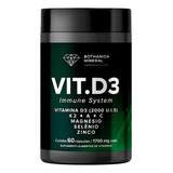 Vitamina D Vit d3 Immune System Bothanica Mineral Sabor Sem Sabor
