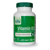 Vitamina D3 10 000 Ui Orig 360 Cáps Lote Novo