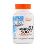 Vitamina D3 5000 Ui 360 Softgels