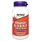 Vitamina D3+k2 Now 120s Nowfoods