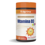Vitamina D3 Kids 60 Cápsulas Mastigáveis Fitoprime Sabor Frutas Silvestres