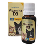 Vitamina D3 Para Cães Gatos Botupharma
