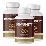 Vitamina D3 Vitamina C Zinco Própolis 180 Cáps