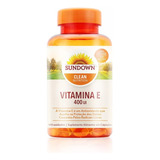 Vitamina E 400ui 100 Softgels Sundown Saúde Cardiovascular