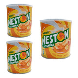 Vitamina Neston Mamão Maçã Banana Kit Com 3 Latas De 400g