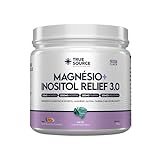 Vitaminas E Minerais Magnesio + Inositol Relief 3.0 Camomila E Lavanda 350g - True Source