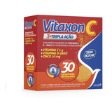 Vitaxon Tripla Ação Vitamina C D Zinco 30 Cpr Eferv