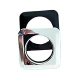 Vitoria Cortinas Decoraçoes- KIT 100 UNIDADES ILHÓS QUADRADO 28MM METALIZADO PARA CORTINA
