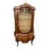 Vitrine Bombê Feito À Mão Marqueterie Latão Maciço Luxuoso