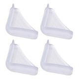 Vitrine Cantoneira De Silicone 4 Unidades Incolor Protetor De Quina Proteção Bebê