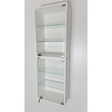 Vitrine Estante Expositor Prateleira Comercio Action Figure Cor Branco