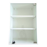 Vitrine Expositor Prateleira Com Porta Vidro 65x45x25