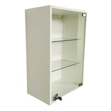 Vitrine Expositor Prateleira Porta Vidro 44x64 Frete Grátis
