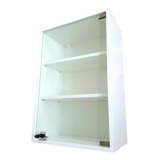Vitrine Suspensa Expositor Fechadura Porta Vidro Temperado