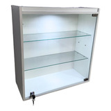 Vitrine Suspensa Expositor Led Porta Vidro Tem Frete Grátis