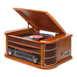 Vitrola Raveo New Opera Bt Toca discos Cd Bluetooth Radio Fm